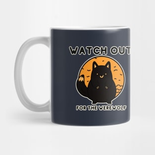 Fat Spooky Raccoon Mug